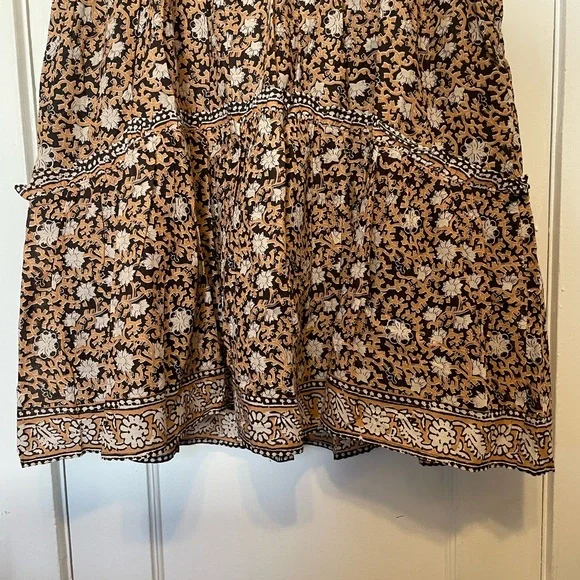 Sea New York Brown and Cream Dress with Lace Detail - Picture 7 of 12